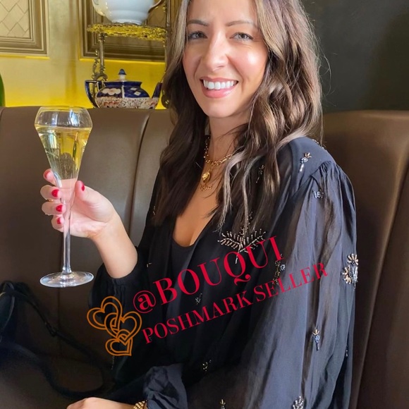 BLOGGERS FAV ZARA LIMITED EDITION EMBROIDERED SEMI SHEER LONG KIMONO - Picture 3 of 5